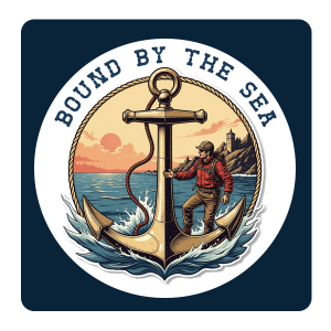 Bound by the Sea custom logo