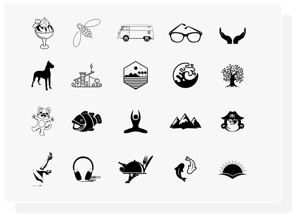 a free logo creator that allows you to use download clipart